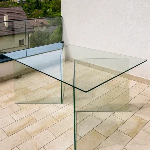 glass table